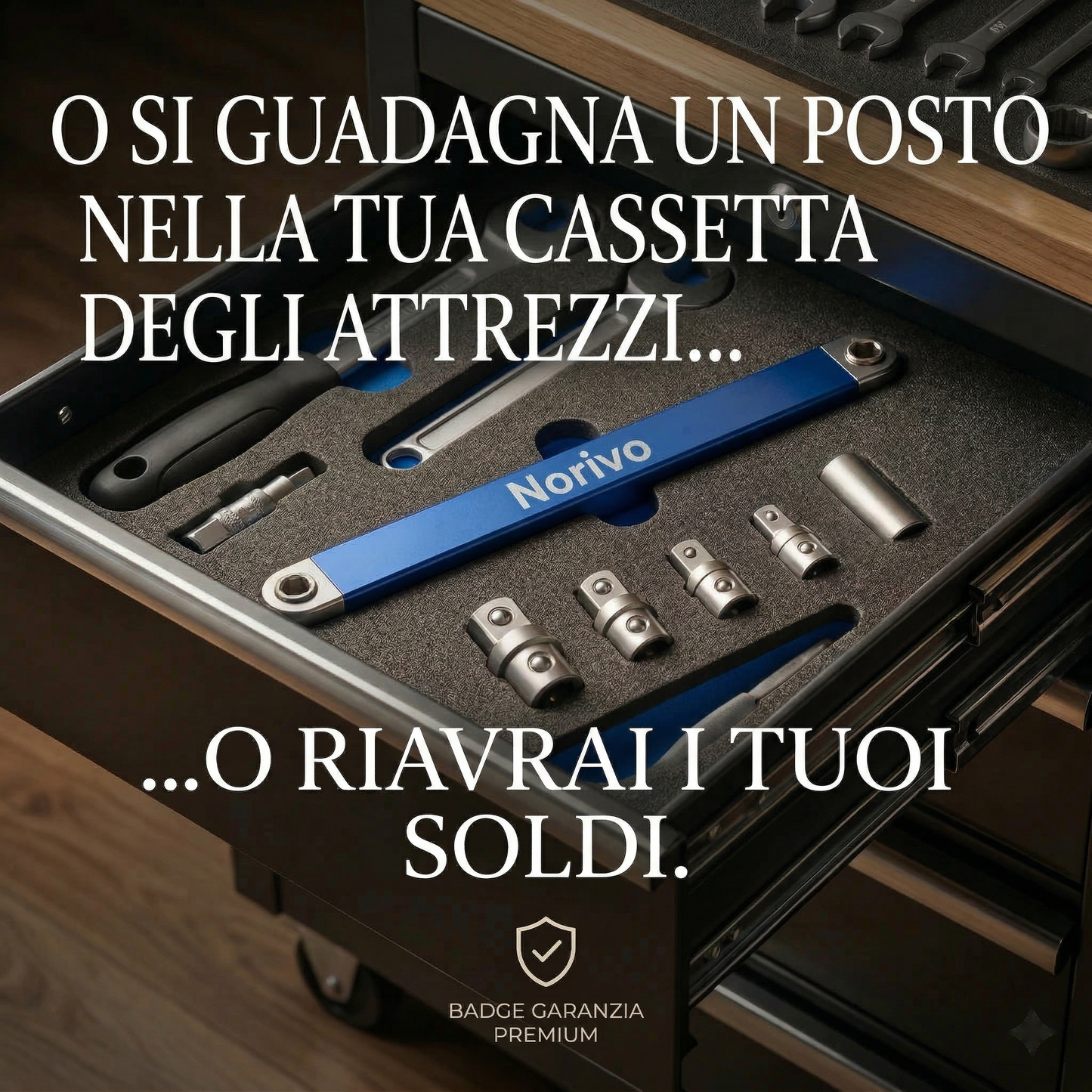 Proset - Chiave a bussola con prolunga