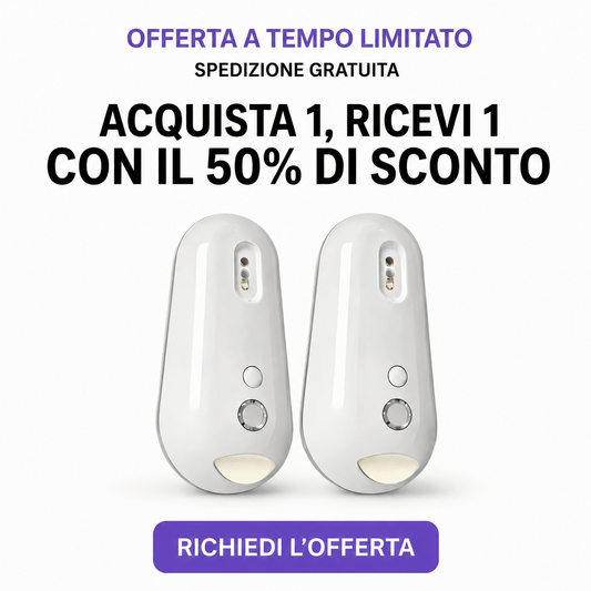 Igienizzatore UV autopulente per WC con luce notturna