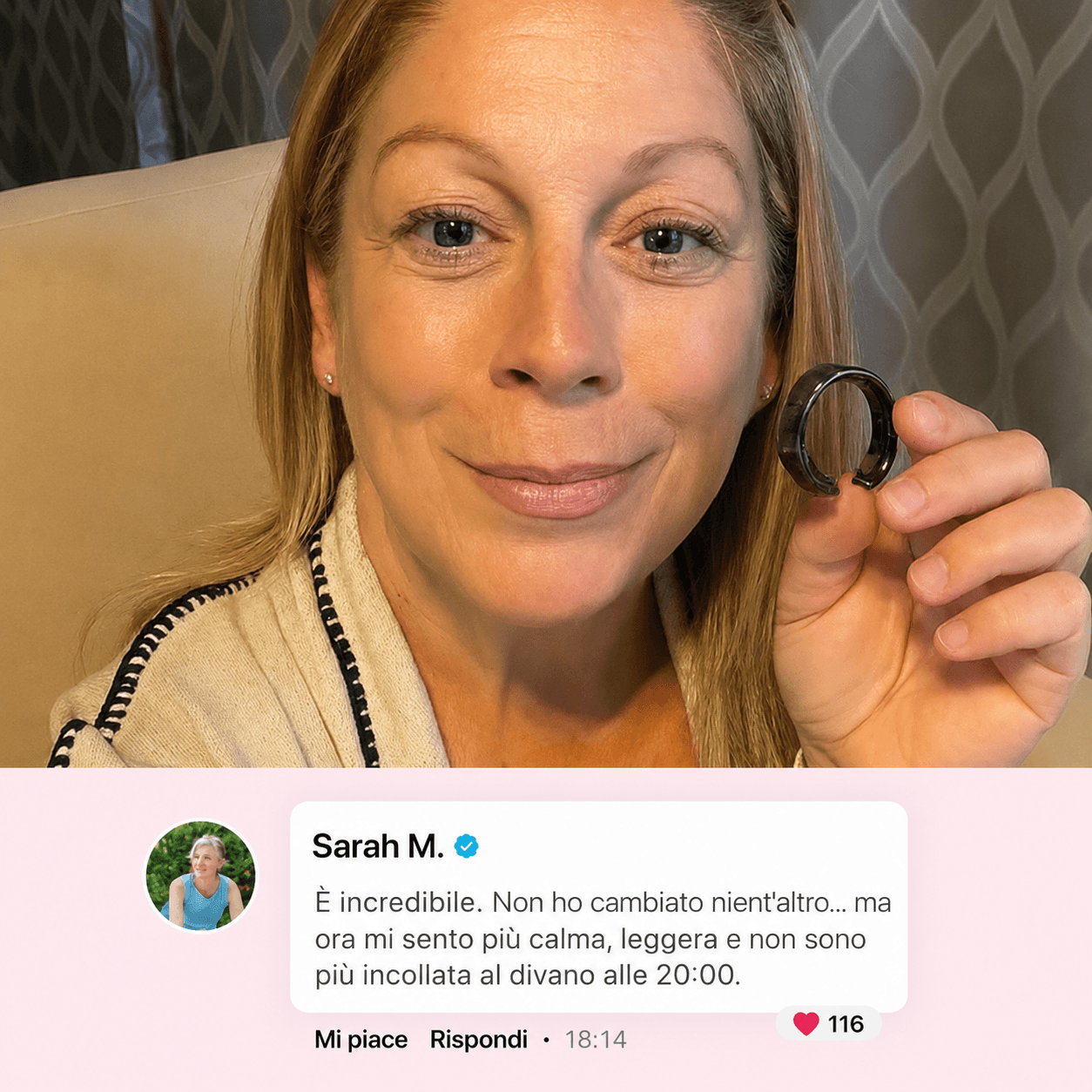 Healring™ Anello magnetico per agopressione