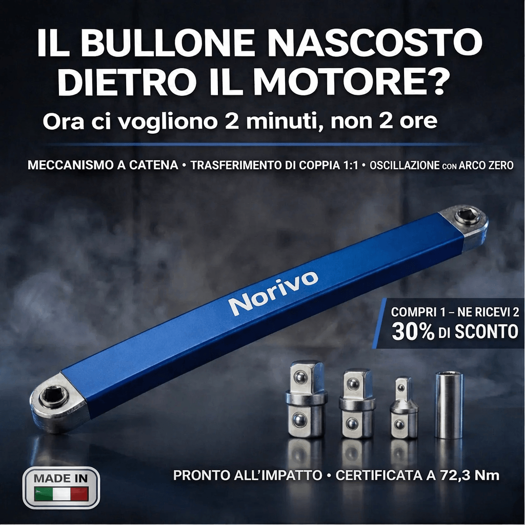 Proset - Chiave a bussola con prolunga