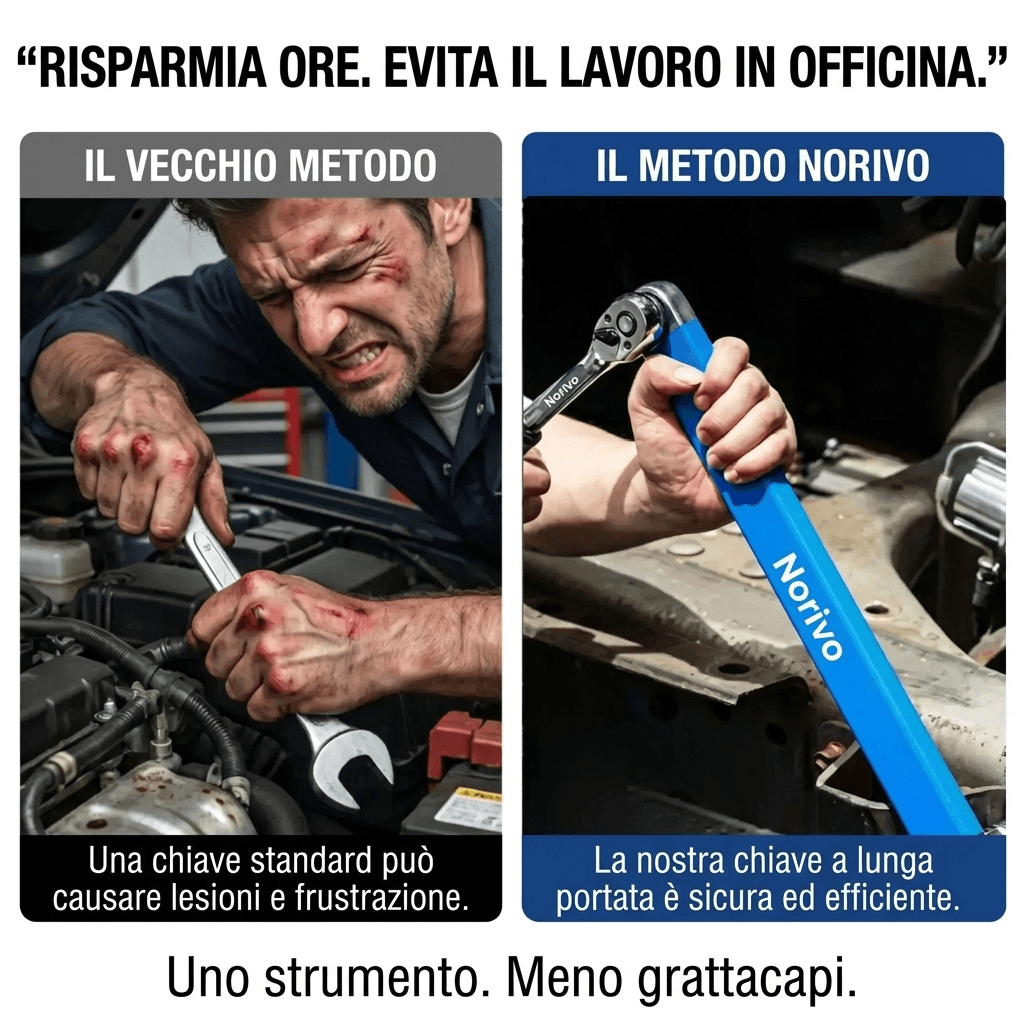 Proset - Chiave a bussola con prolunga